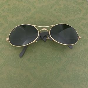 Ray-Ban W2177 Orbs Oval Sunglasses Vintage 1990s
